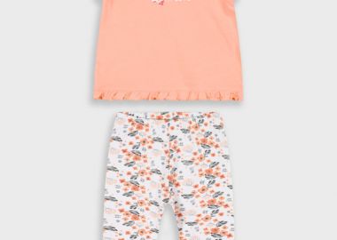 Σετ μπλούζα και κολάν για βρεφικό κορίτσι (3 - 18 μηνών) | ΣΟΜΟΝ - Energiers - 